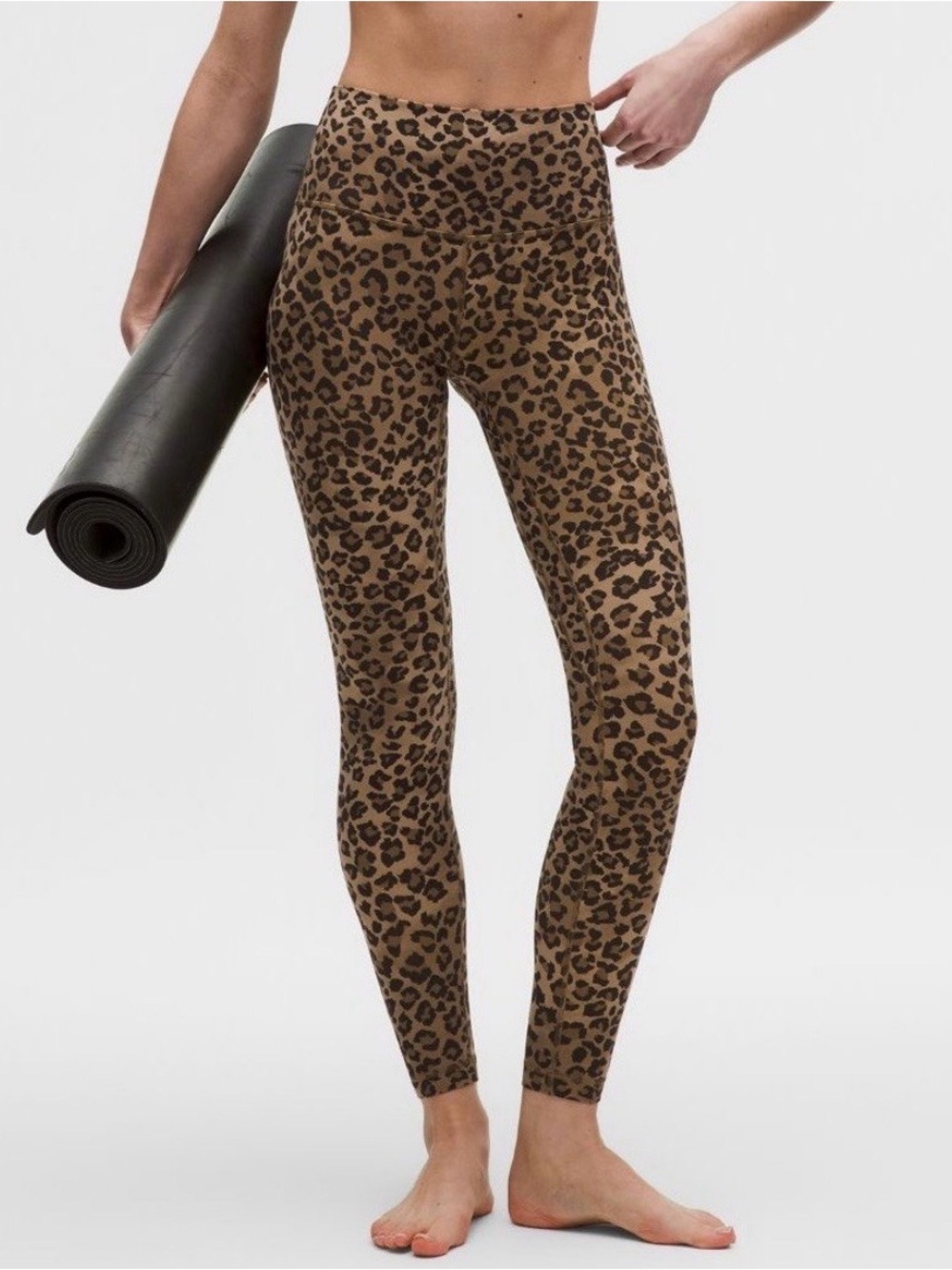 NWT Lululemon Leggings Align no line high rise pant 28” True Leopard Size 0
